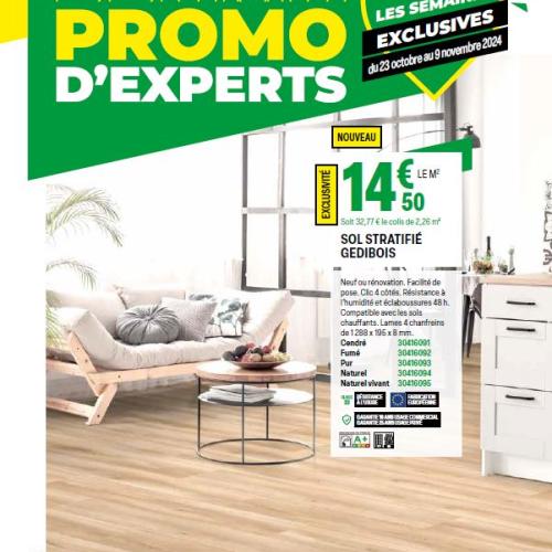 PROMO D EXPERTS DU 23 OCTOBRE AU 9 NOVEMBRE 2024